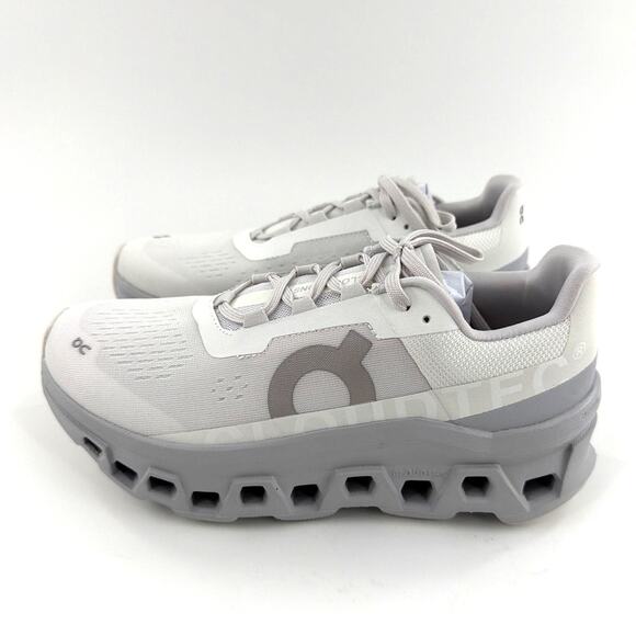 On Men\'s White Glacier CloudMonster Road Running Shoes Size 7.5M main image 5